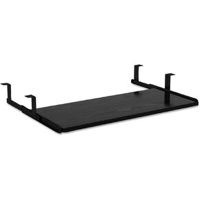 Alera ALEVA312812BK Valencia Series 28 in. x 12 in. Underdesk Keyboard/Mouse Shelf - Black