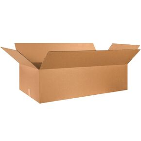 Boxes Fast BFHD482412DW Double Wall Corrugated, Heavy-Duty Cardboard Boxes, 48" x 24" x 12", for Shipping, Packing and Moving Protection, Kraft (Pack of 5)