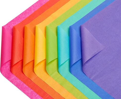 American Greetings 125 Sheet 20 in. x 20 in. Bulk Multicolor and Patterned Birthday Tissue Paper for Gift Bags, Crafts, and Birthday (Floral & Butterflies) in Saudi Arabia