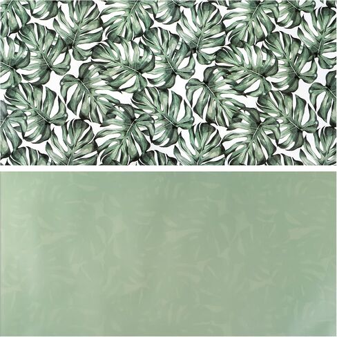 LeZakaa Reversible St. Patrick's Wrapping Paper, Luck Truck, Four-leaf Clovers, Green Solid Color for St. Patrick's Day Gift Wrap, DIY Craft, Mini Roll, 17 inches x 32.8 Feet (46.45 sq.ft.) in Saudi Arabia