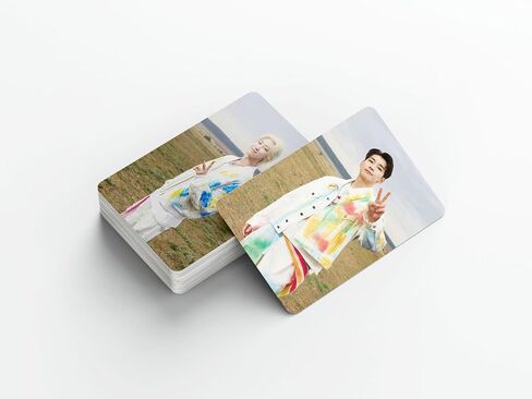 55 قطعة من بطاقة لومو لـ SEVENTEEN% -HEAVEN Photocards هدية للبضائع للفتيات والأولاد مجموعة ديكورات (C) in Kuwait