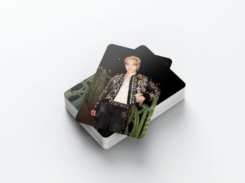 55 قطعة من بطاقة لومو لـ SEVENTEEN% -HEAVEN Photocards هدية للبضائع للفتيات والأولاد مجموعة ديكورات (C) in Kuwait