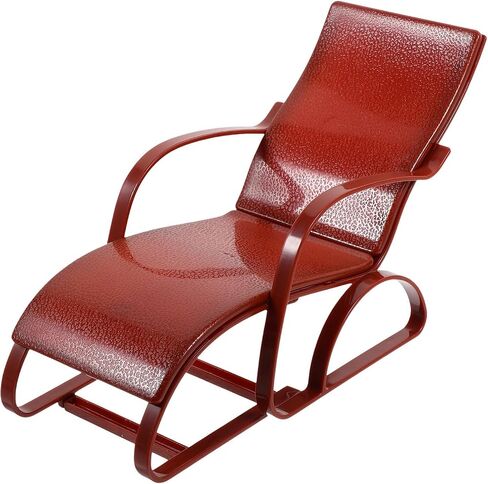 UPKOCH Dollhouse Decoration, Lounge Chair Model Mini Plastic Beach Sunbath Chair Longue Deck Chair Craft Dollhouse in Saudi Arabia