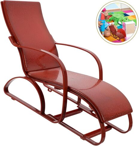 UPKOCH Dollhouse Decoration, Lounge Chair Model Mini Plastic Beach Sunbath Chair Longue Deck Chair Craft Dollhouse in Saudi Arabia