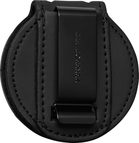 Perfect Fit Badge Holder 6 Point Star NY County Sheriff Badge Belt Clip and Neck Chain Black Leather (Cutout 46) in Kuwait