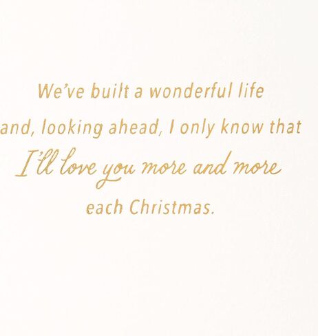 Hallmark Romantic Christmas Card (All I Want for Christmas) in Saudi Arabia