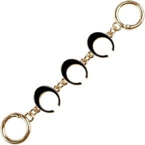 Fashionable Purse Extender Chain Strap Extender for Coach Bag Crossbody, Brown - Moon Style, Chain Replacement Accessories