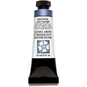 Daniel Smith Extra Fine Watercolor 15ml Paint Tube, Duochrome, Lapis Sunlight (284640049), 0.50 Fl Oz (Pack of 1)