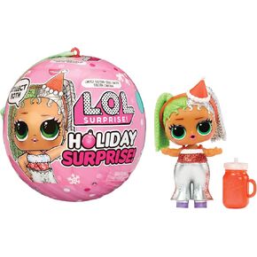 L.O.L. Surprise! Holiday Surprise!- Miss Merry- with Collectible Doll, 8 Surprises, Holiday Theme, Collectible Dolls, Limited Edition- Great Gift for Girls Age 3+
