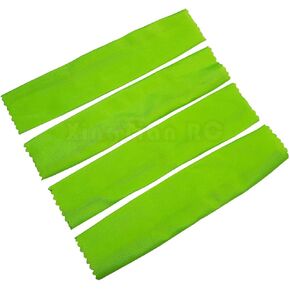 Damper Shock Sleeve Dust Snow Dirt Resist Cover for Traxxas 1/5 X-MAXX XMAXX for Arrma 1/5 Outcast KRATON - Green 4pcs