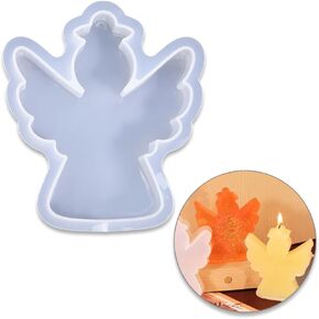 Love Ribbon/Endless Love Shape Car Freshie Silicone Mold for Making Soap Aroma Beads Candle Pendant Desktop Ornaments Resin