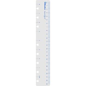 Rediform Blueline MiracleBind Notebook Accessory, Ruler/Page Marker, Frosted Poly (AFA9050RPM)