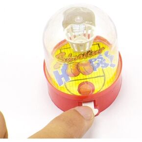 Random Color Mini Finger Basketball Shooting Game, Mini Handheld Desktop Table Basketball Game Toy for Development Educational for Reduce Stress Killing Time Basketball Games Game Time,Toy Sports