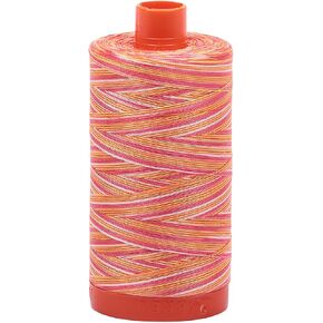 AURIFIL USA 1,422yd-Tramonto Aurifil Mako Cotton Thread Solid 50wt 1422yds, Tramonto A Zoagli