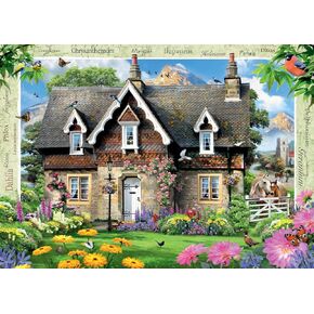 Ravensburger Country Cottage 1000 Piece Jigsaw Puzzle for Adults | Unique, Pieces | Anti-Glare Surface | FSC Certified, Eco-Friendly | Amazon Exclusive
