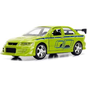 Jada Toys Fast & Furious 1:32 Brian's 2002 Mitsubishi Lancer Evo Die-cast Car, Toys for Kids and Adults