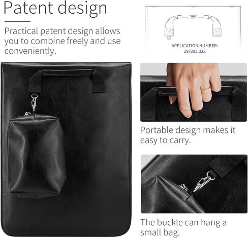 Laptop Sleeves (Grey(Leather), 15-16inch) in Kuwait