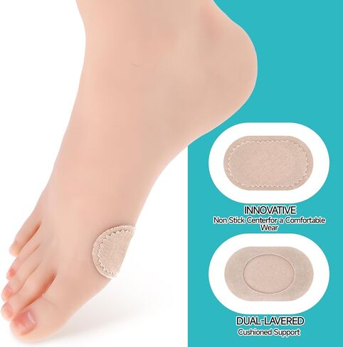 36 PCS Bunion Pain Relief Pads Self-Adhesive Bunion Protector Pad Reduce Friction & Pressure Bunion Cushions Pads for Corns, Blisters, and Bunion in Saudi Arabia