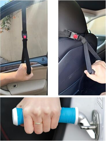 Aeranto Car Door Handle for Elderly,Portable Vehicle Support Handle for Easy Sit to Stand Assistance,Car Door Assist Handle in Saudi Arabia