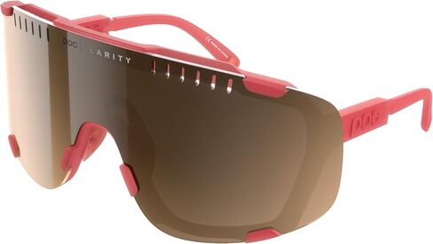 POC Devour Sunglasses Transparant Crystal/Clarity Trail, One Size in Saudi Arabia
