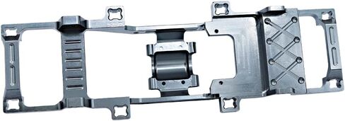 Full Metal Chassis Frame for FMS 1/24 Power Wagon FCX24 RC Crawler Car Model Upgrade Part (Titanium) in Kuwait