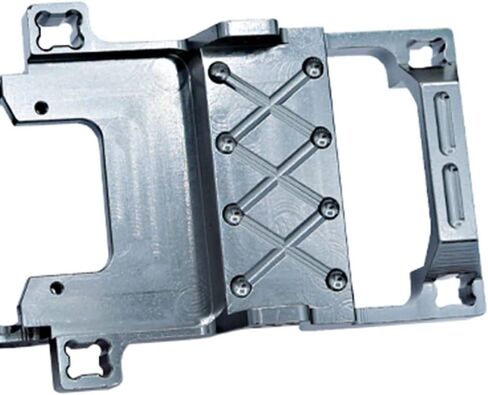 Full Metal Chassis Frame for FMS 1/24 Power Wagon FCX24 RC Crawler Car Model Upgrade Part (Titanium) in Kuwait