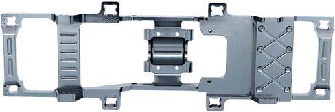 Full Metal Chassis Frame for FMS 1/24 Power Wagon FCX24 RC Crawler Car Model Upgrade Part (Titanium) in Kuwait