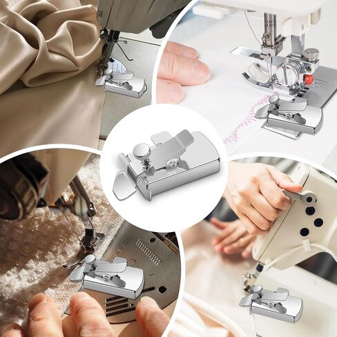 Sewing Magnetic Seam Guide, Professional Magnetic Seam Rule with Clip, Universal Magnetic Hem Seam Guide with Clip Hemmer, Quilting Supplies, Multifucntional Tool Make Sewing Easier for Beginner in Saudi Arabia