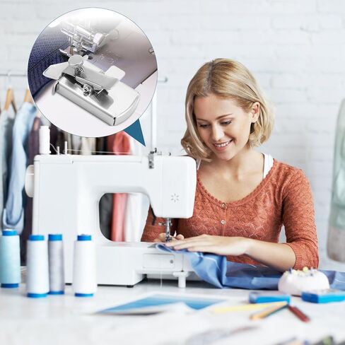 Sewing Magnetic Seam Guide, Professional Magnetic Seam Rule with Clip, Universal Magnetic Hem Seam Guide with Clip Hemmer, Quilting Supplies, Multifucntional Tool Make Sewing Easier for Beginner in Saudi Arabia