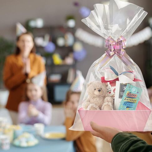 Basket For Gifts Empty, 5 PCS Sturdy Diy Bulk Gift Basket Kraft Market Tray Cardboard Basket With Handles, Gift Basket Kit Supplies Wrap To Fill For Holiday Birthday Christmas Valentines Thanksgiving in Kuwait