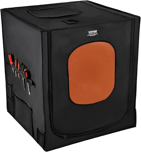 VEVOR Laser Engraver Enclosure, 3-in-1 Multifunctional 3D Printer Enclosure with LED Light & Exhaust Fan and Pipe Fully Enclosed Engraving Machine Cover Insulates Smoke, Noise in Saudi Arabia