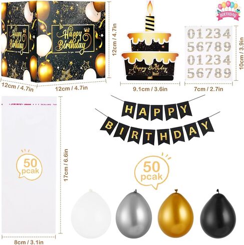 صندوق نقود عيد الميلاد من فاكولكس كهدية نقدية مع ملصقات DIY لأي عمر، صندوق سحب نقود عيد الميلاد للهدايا النقدية، صناديق هدايا نقود لمستلزمات زينة حفلات أعياد الميلاد النقدية (النوع 2) in Saudi Arabia