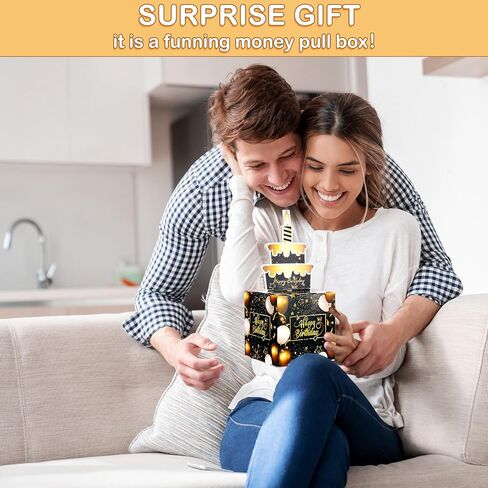 صندوق نقود عيد الميلاد من فاكولكس كهدية نقدية مع ملصقات DIY لأي عمر، صندوق سحب نقود عيد الميلاد للهدايا النقدية، صناديق هدايا نقود لمستلزمات زينة حفلات أعياد الميلاد النقدية (النوع 2) in Saudi Arabia