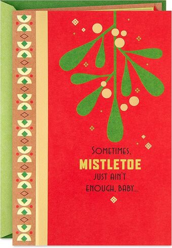 Hallmark Christmas Romantic Card for Husband or Boyfriend (Love of My Life Forever) (0599XXH2085) in Saudi Arabia