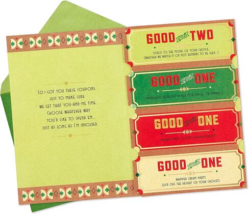 Hallmark Christmas Romantic Card for Husband or Boyfriend (Love of My Life Forever) (0599XXH2085) in Saudi Arabia