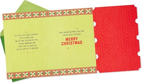 Hallmark Christmas Romantic Card for Husband or Boyfriend (Love of My Life Forever) (0599XXH2085) in Saudi Arabia