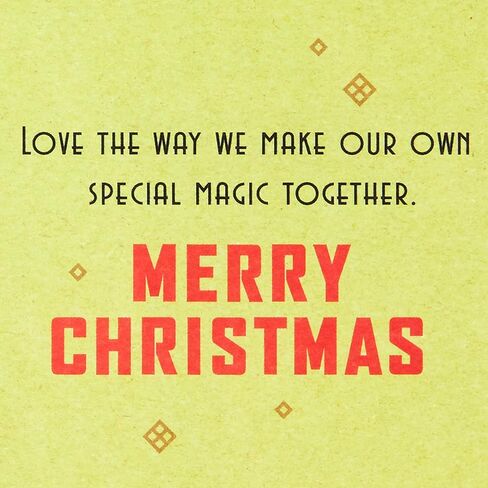 Hallmark Christmas Romantic Card for Husband or Boyfriend (Love of My Life Forever) (0599XXH2085) in Saudi Arabia