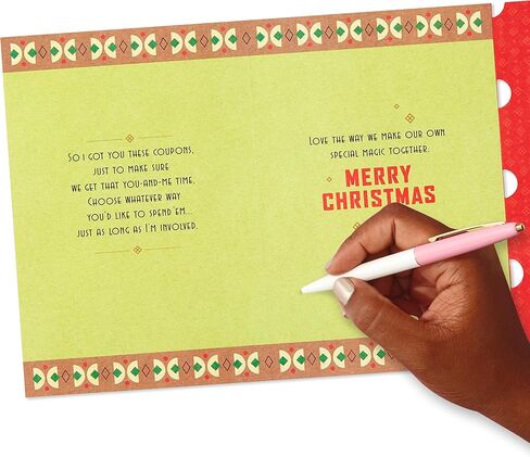 Hallmark Christmas Romantic Card for Husband or Boyfriend (Love of My Life Forever) (0599XXH2085) in Saudi Arabia
