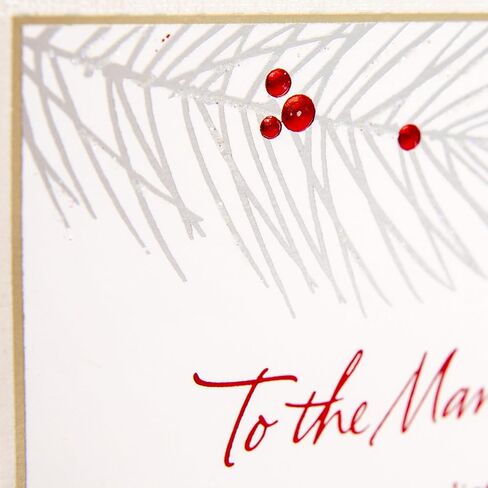 Hallmark Christmas Romantic Card for Husband or Boyfriend (Love of My Life Forever) (0599XXH2085) in Saudi Arabia