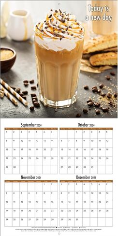 TURNER PHOTOGRAPHIC Coffee 12x12 Photo Wall Calendar (25998940075) in Saudi Arabia