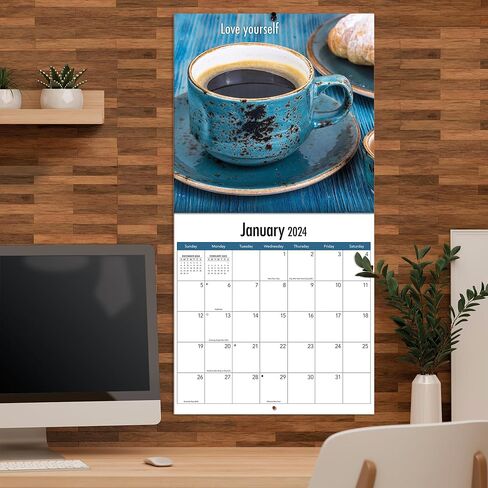 TURNER PHOTOGRAPHIC Coffee 12x12 Photo Wall Calendar (25998940075) in Saudi Arabia