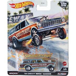 Hot Wheels '64 Chevy Nova Gasser, Car Culture 3/5