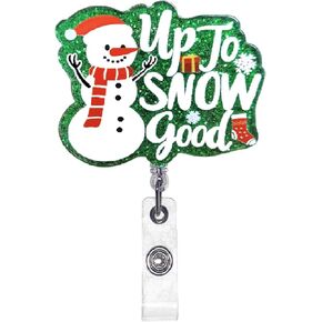 Badge Reels Retractable, Nurse in Progress Badge Holder with Alligator and Belt Clip, Nurse Badge Reel with 24In Nylon Retractable Cord for Nurse, Doctor, Teacher, Nursing Student, Worker
