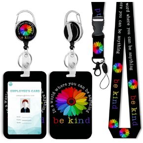 Funny Cat Surfing on The Waves Id Badge Holder with Lanyard,Retractable Badge Holders Reels,Breakaway Lanyards for ID Badges,Cute Fashion Key Chain Keychains,Badge Clips for School Office