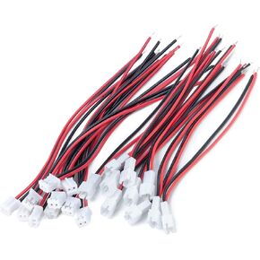 RC-Hub 10Set JST-PH 2.0 Male and Female Battery Connector Cable for 1/24 Axial SCX24 RC Crawler Car