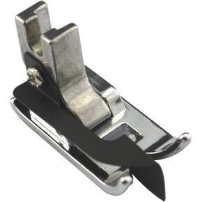DREAMSTITCH P60701 1/4 inch Edge 5mm Stitch in The Ditch Presser Foot for Brother,Babylock,Bernina,Elna,Husqvarna Viking,Janome (New Home),Kenmore,Singer and All Regular Low Shank Sewing Machine 726L