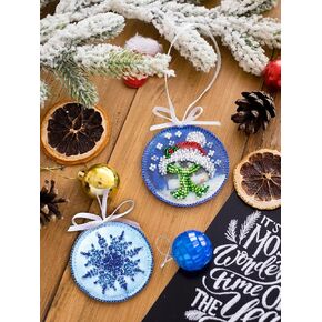 Wizardi Abris Art Decoration Small Snowflake ABT-015