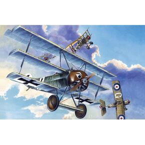 Roden Fokker F.I German Triplane Fighter Airplane Model Kit