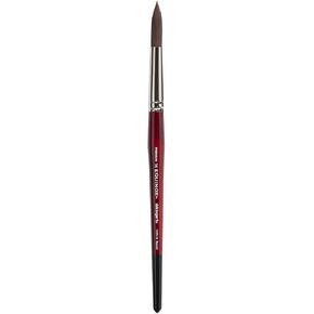 KINGART Premium Equinox 747R-14 Round Series Watercolor Artist Brushes, Synthetic Squirrel Hair, Short Handle, Size 14