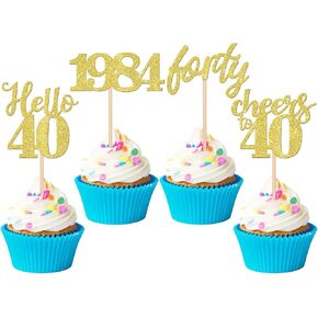 24 PCS 21st Birthday Cupcake Toppers Glitter Legal Hello 21 Cupcake Decorations Twenty One Since 2003 Cupcake Picks for Happy 21st Birthday Anniversary Party Cake Decorations Supplies Rose Gold